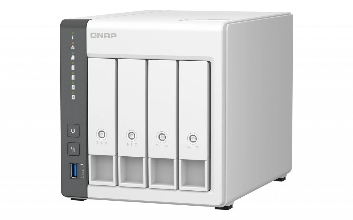 QNAP TS-433 NAS server 4 bays USB