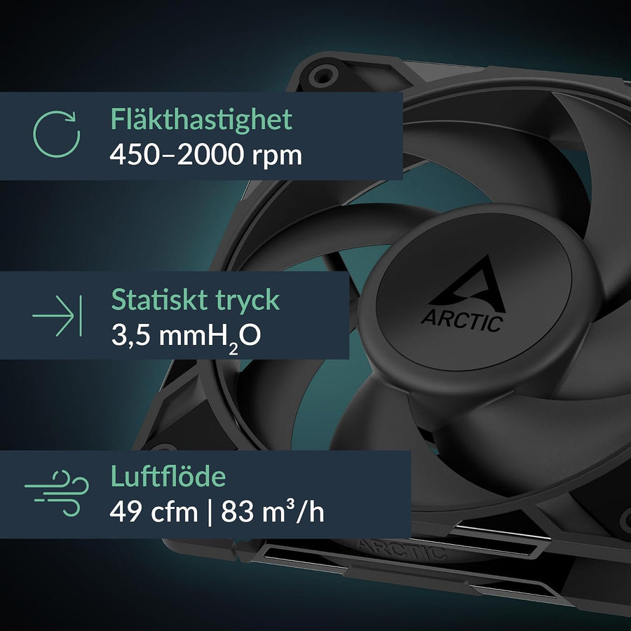 ARCTIC Case Fan P12 Pro PST LN 5-Pack