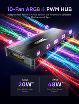 AsiaHorse UMBRA ARGB PWM PC Case Fan Hub