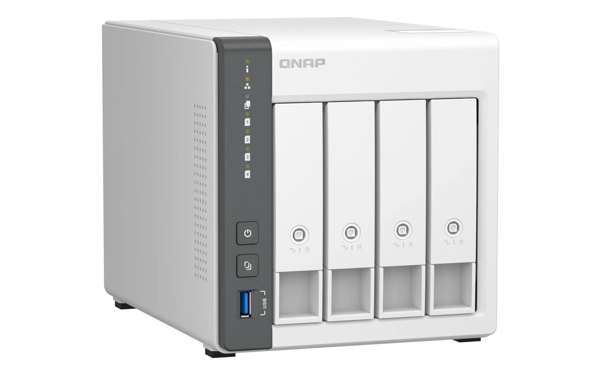 QNAP TS-433 NAS server 4 bays USB