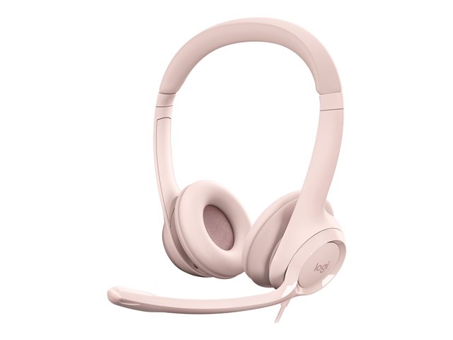 Logitech H390 USB Headset - ROSE