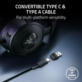 Razer Kraken V4 X headset USB-C