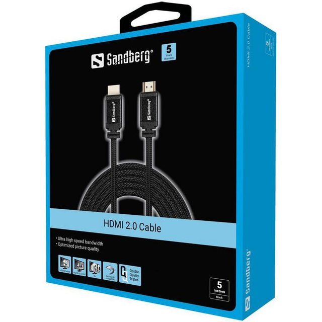 Sanberg HDMI 2.0 cable 5m
