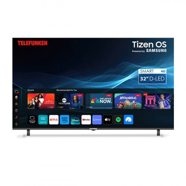 TELEFUNKEN 32" SMART TV HD TIZEN-OS FRAMELESS