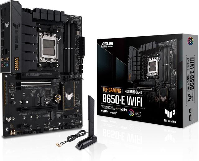 ASUS TUF Gaming B650-E WIFI, AMD Motherboard, AM5 ATX